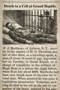 Death in a Cell in Grand Rapids