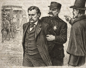 Mr. Pocklington Arrested Oct. 1874